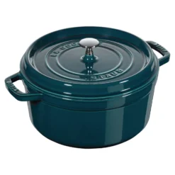 Staub Cocotte 26 cm, Rond(e), , Fonte La Mer Discount