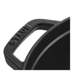 Staub Cocotte 20 cm, Rond(e), , Fonte Noir mat Online