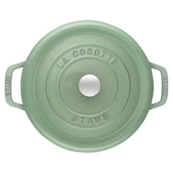 Staub Cocotte 22 cm, Rond(e), , Fonte Sauge Discount