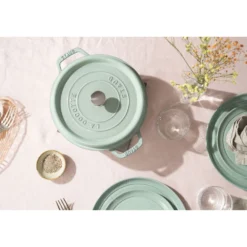 Staub Cocotte 20 cm, Rond(e), , Fonte Sauge Sale