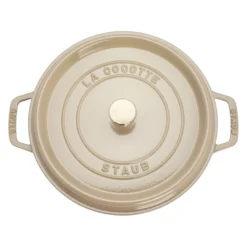 Staub Cocotte 22 cm, Rond(e), , Fonte Sésame Sale