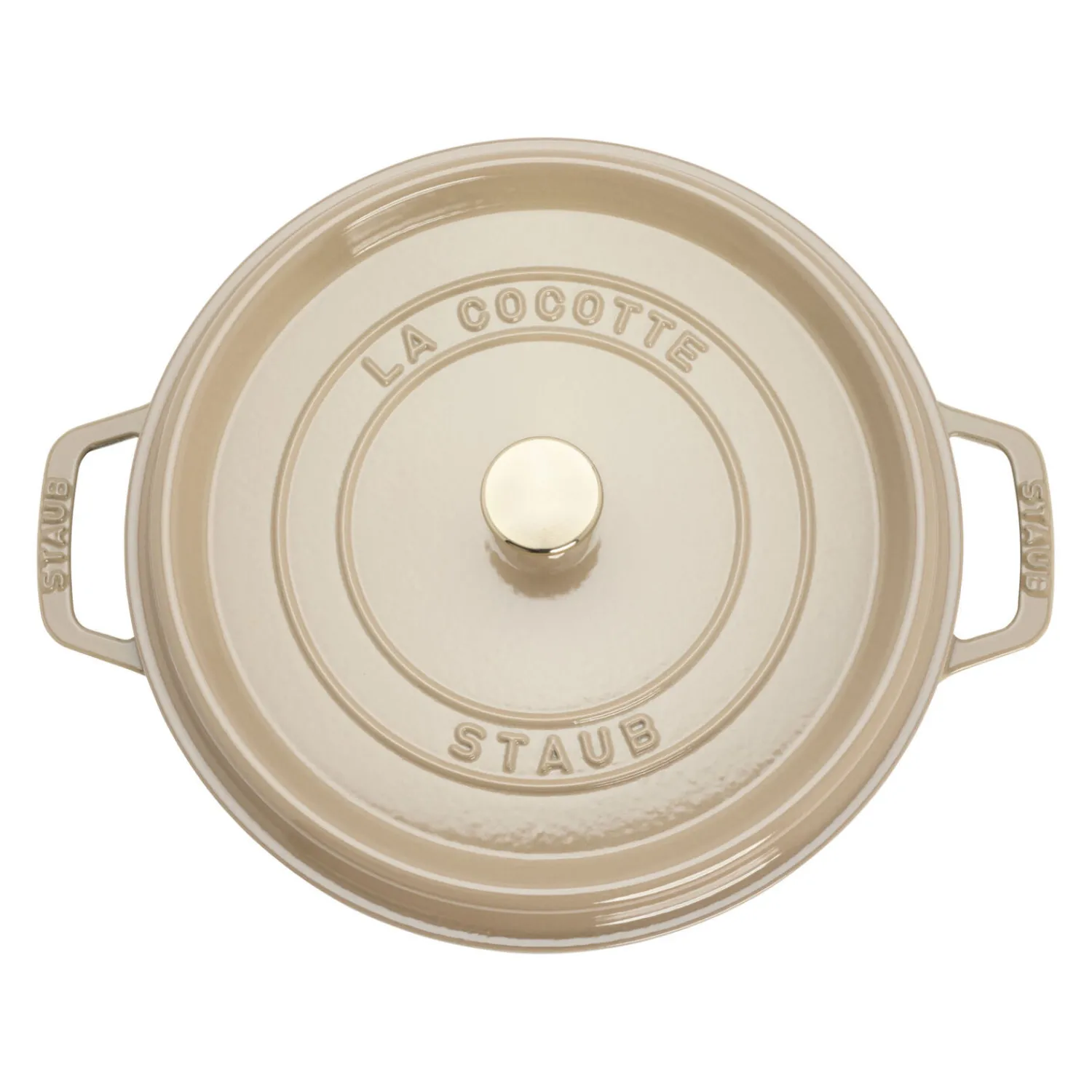 Staub Cocotte 22 cm, Rond(e), , Fonte Sésame Sale