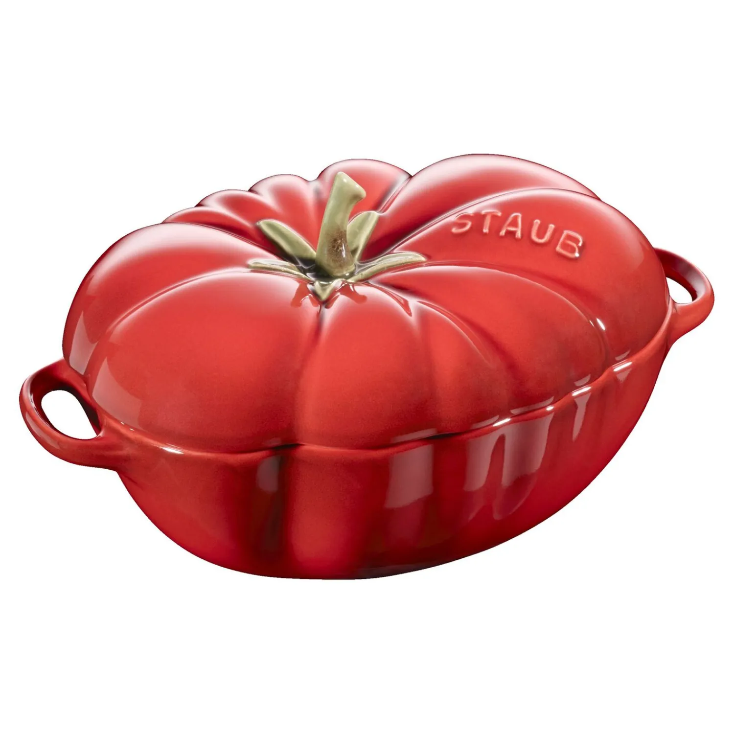Staub Cocotte 16 cm, Tomate, Cerise, Céramique Discount