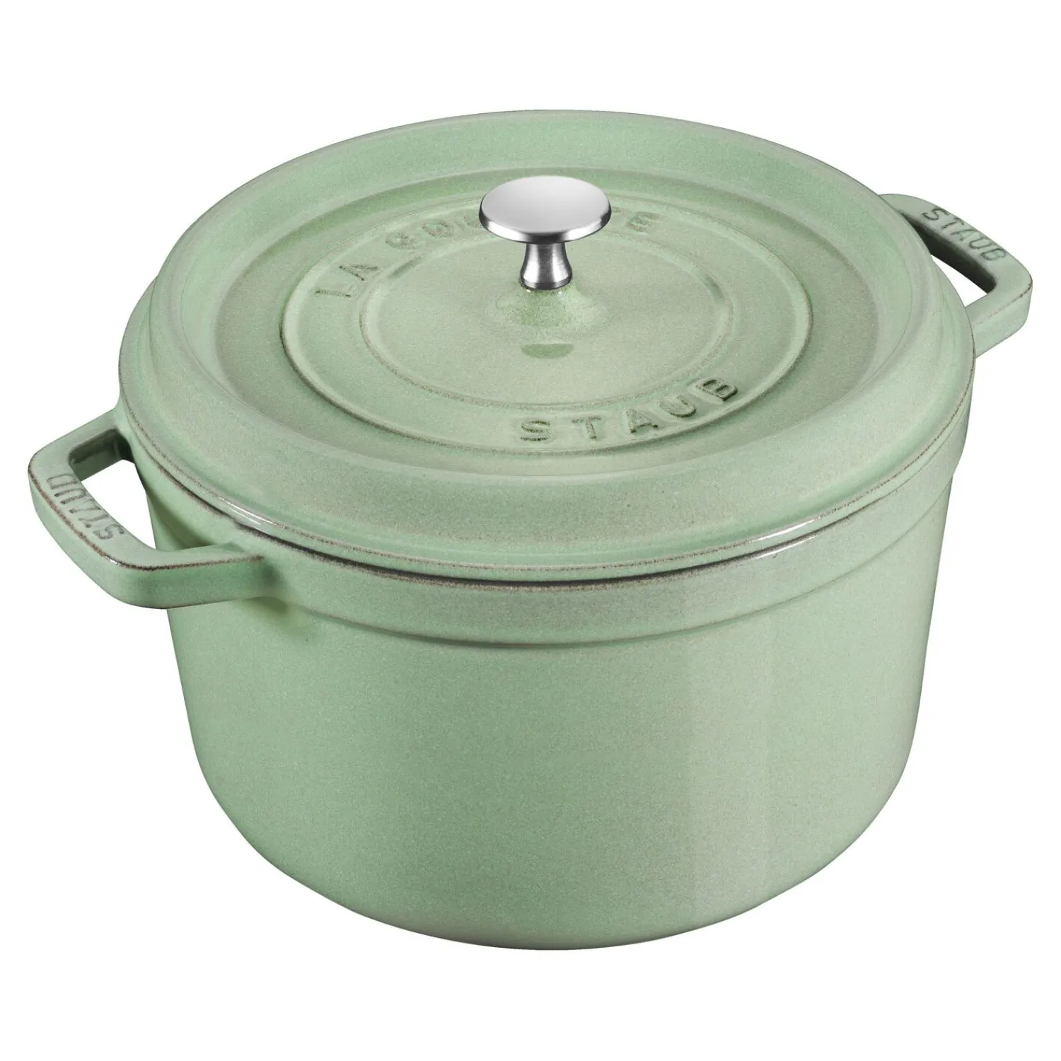 Staub Cocotte haute 24 cm, Rond(e), , Fonte Sauge Best