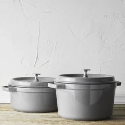 Staub Cocotte profonde 24 cm, Rond(e), , Fonte Gris graphite Clearance