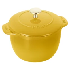 Staub Cocotte à riz 16 cm, Rond(e), , Fonte Citron New