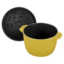 Staub Cocotte à riz 16 cm, Rond(e), , Fonte Citron New