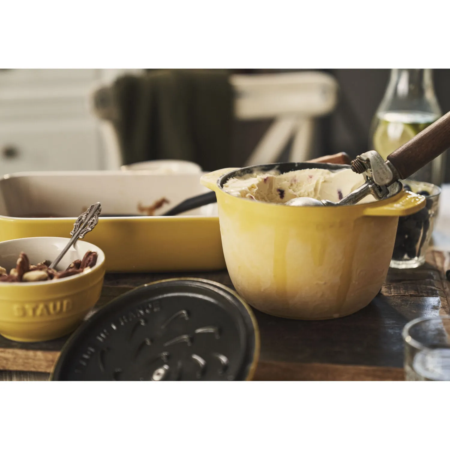 Staub Cocotte à riz 16 cm, Rond(e), , Fonte Citron New