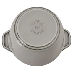 Staub Cocotte à riz 16 cm, Rond(e), , Fonte Gris graphite Hot