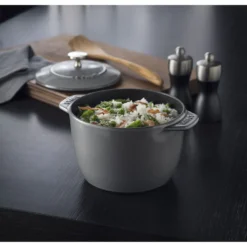 Staub Cocotte à riz 16 cm, Rond(e), , Fonte Gris graphite Hot