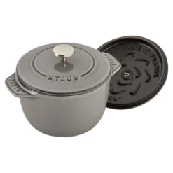 Staub Cocotte à riz 12 cm, Rond(e), , Fonte Gris graphite Best