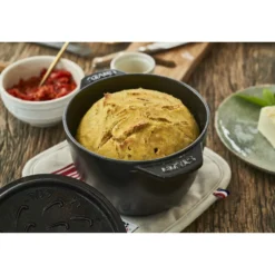 Staub Cocotte à riz 16 cm, Rond(e), , Fonte Noir mat Online
