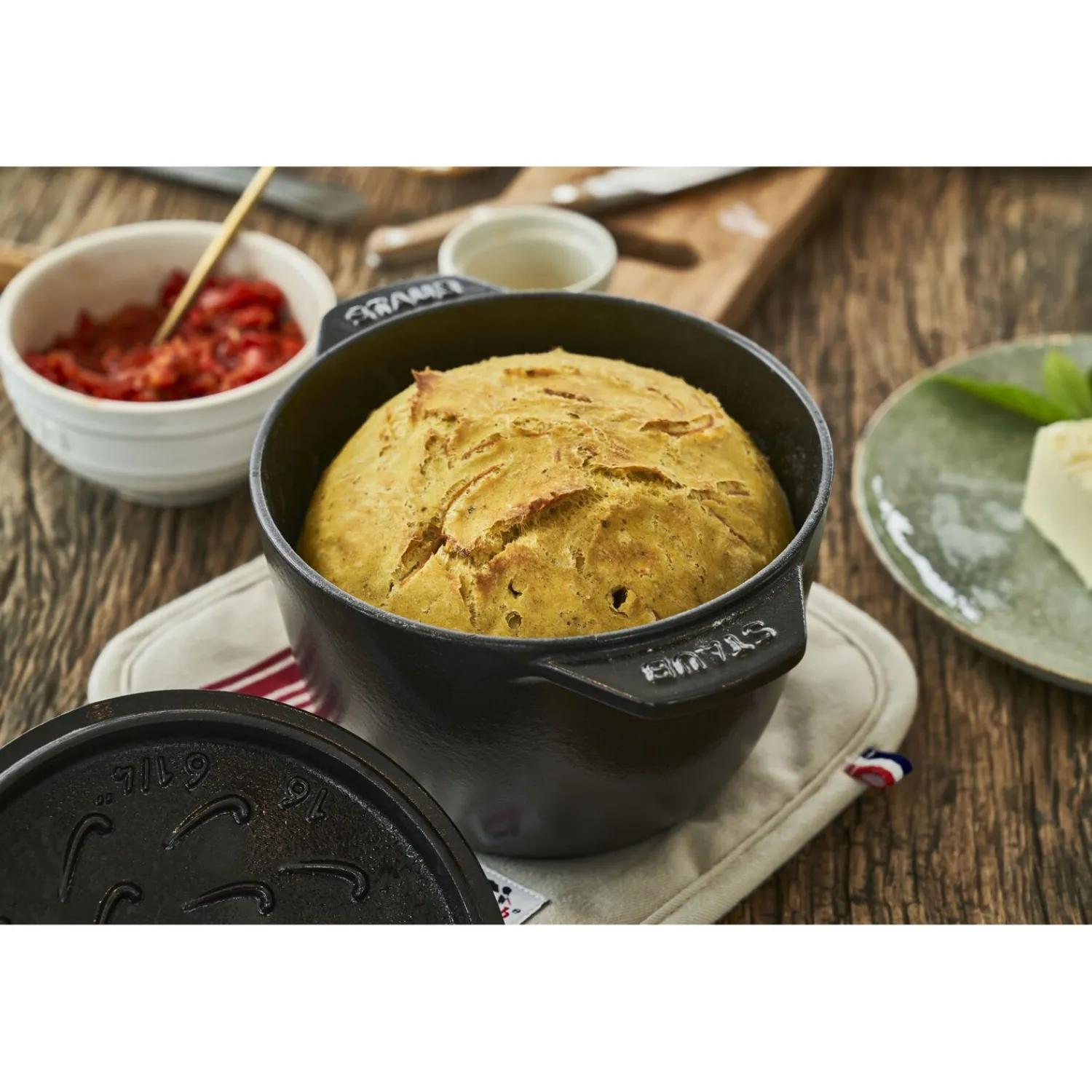 Staub Cocotte à riz 16 cm, Rond(e), , Fonte Noir mat Online