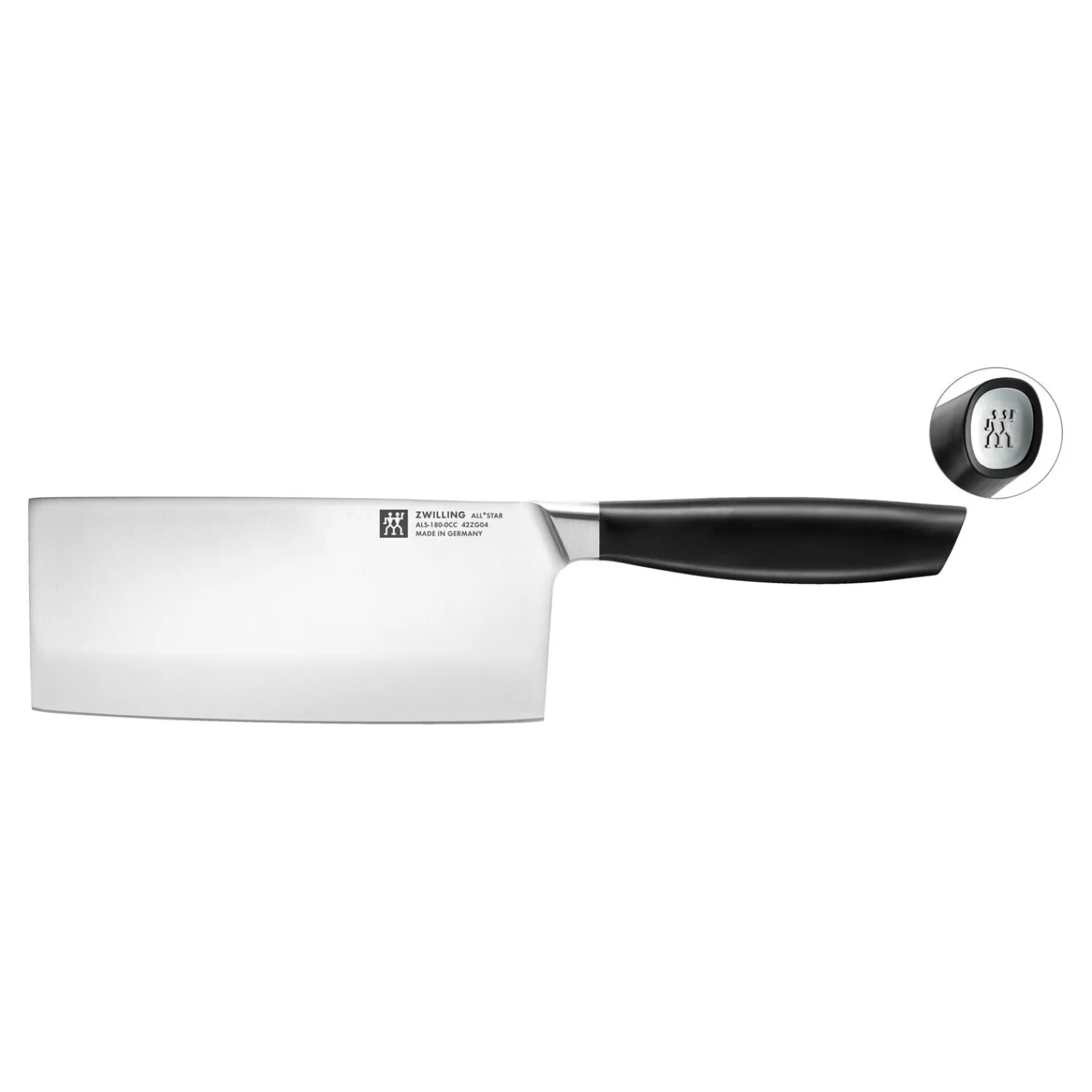 ZWILLING Couteau de chef chinois 18 cm, Argent Sale