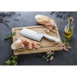 ZWILLING Couteau de chef chinois 18 cm, Blanc Clearance
