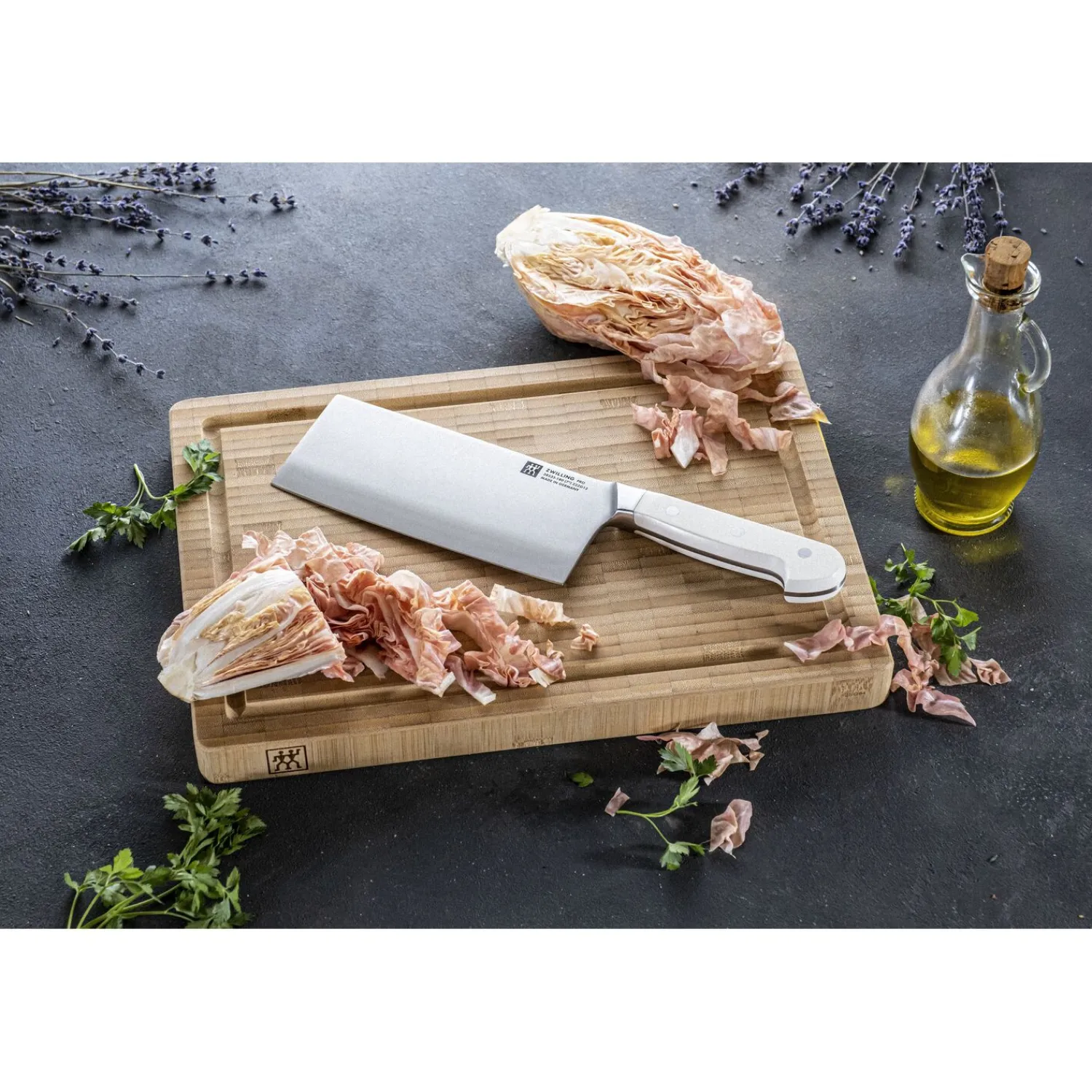 ZWILLING Couteau de chef chinois 18 cm, Blanc Clearance