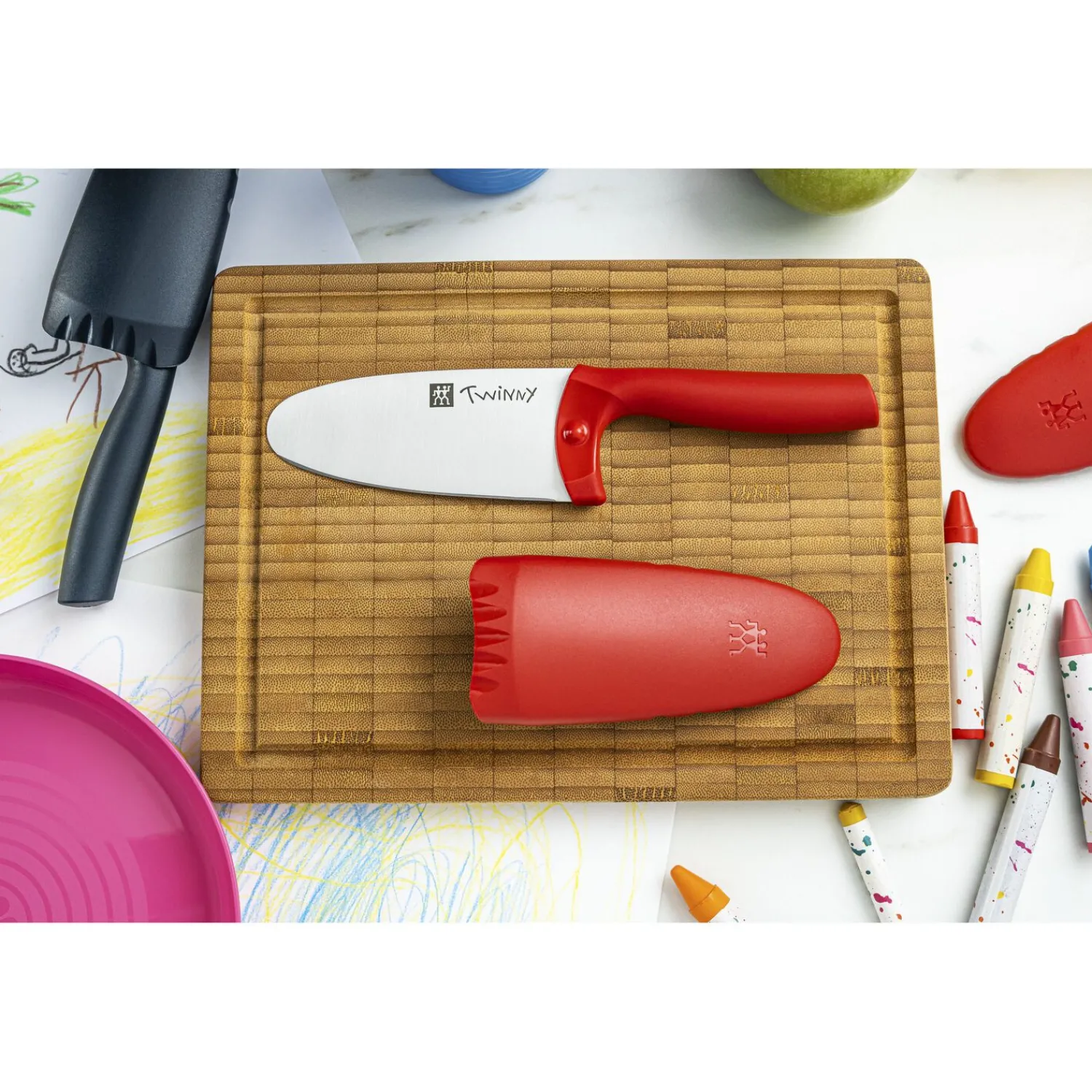 ZWILLING Couteau de chef 10 cm, Rouge New