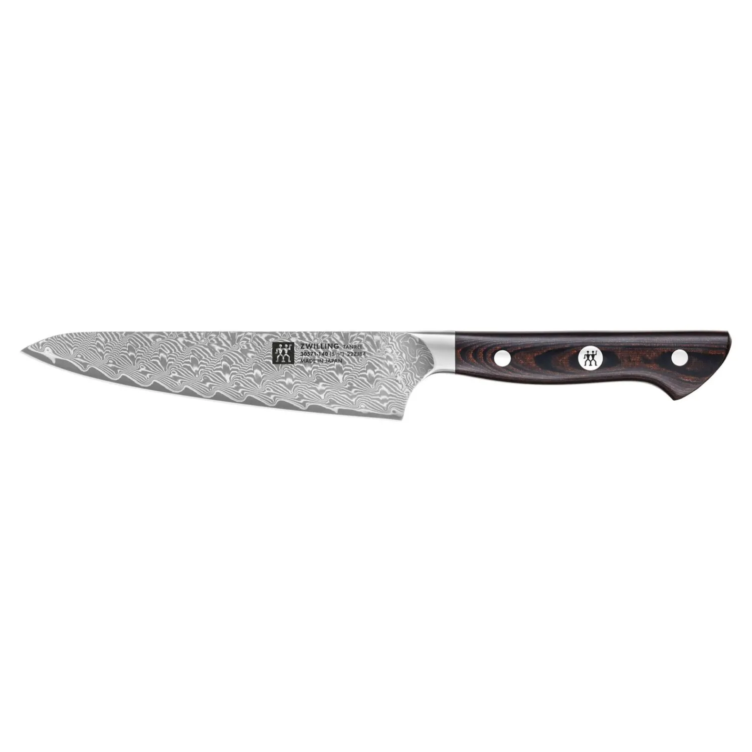 ZWILLING Couteau de chef compact 14 cm, Brun