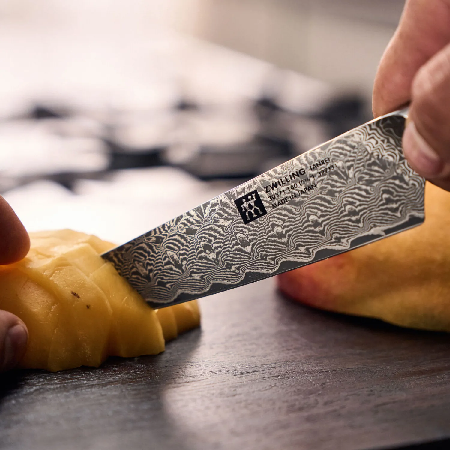 ZWILLING Couteau de chef compact 14 cm, Brun