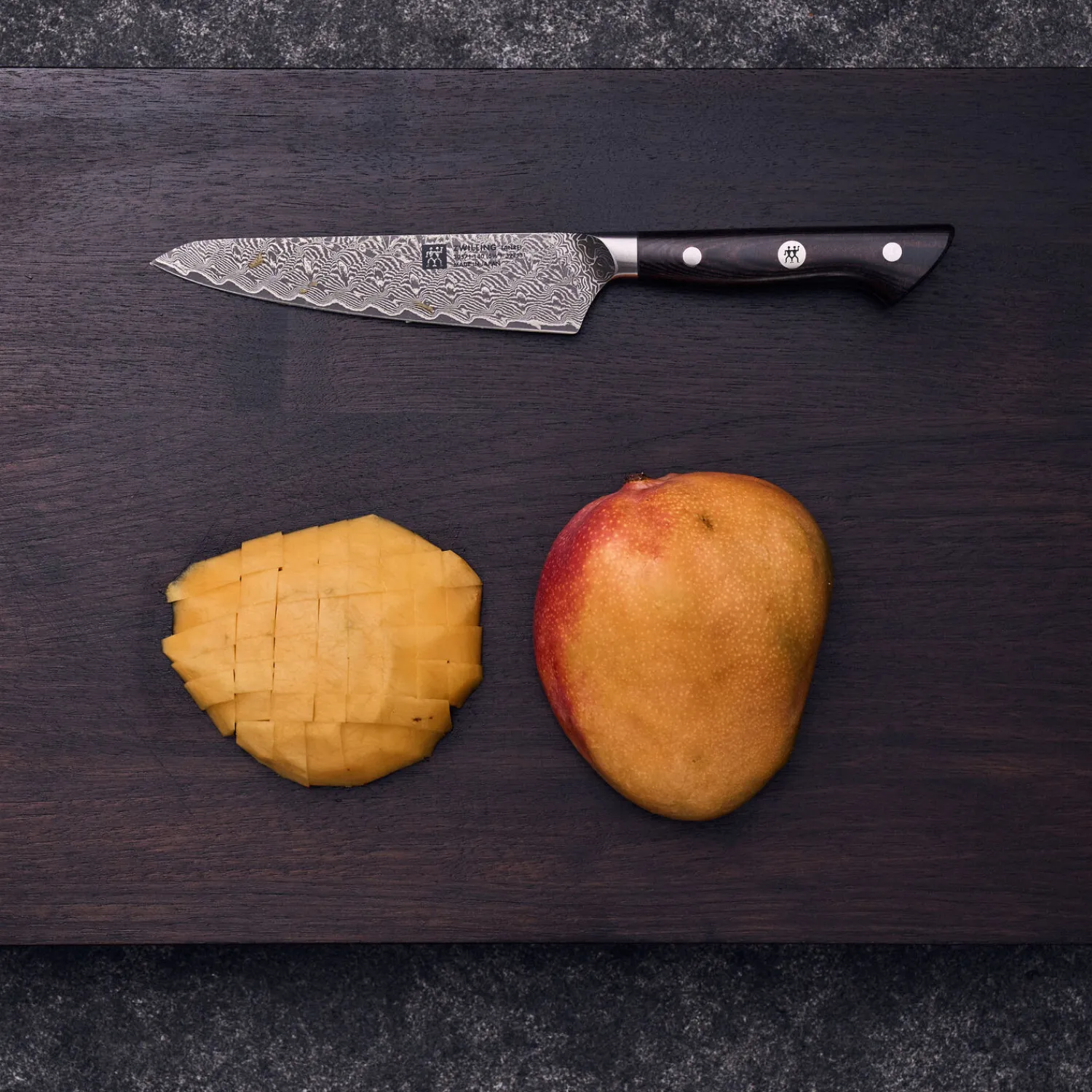 ZWILLING Couteau de chef compact 14 cm, Brun