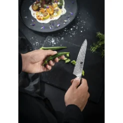 ZWILLING Couteau de chef compact 14 cm, Brun