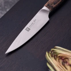 ZWILLING Couteau à larder et garnir 10 cm, Brun, Ziricote Hot