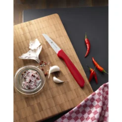 ZWILLING Couteau à légumes 7 cm, Rouge Outlet