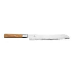 MIYABI Couteau à pain 23 cm, Beige, tranchant dentelé