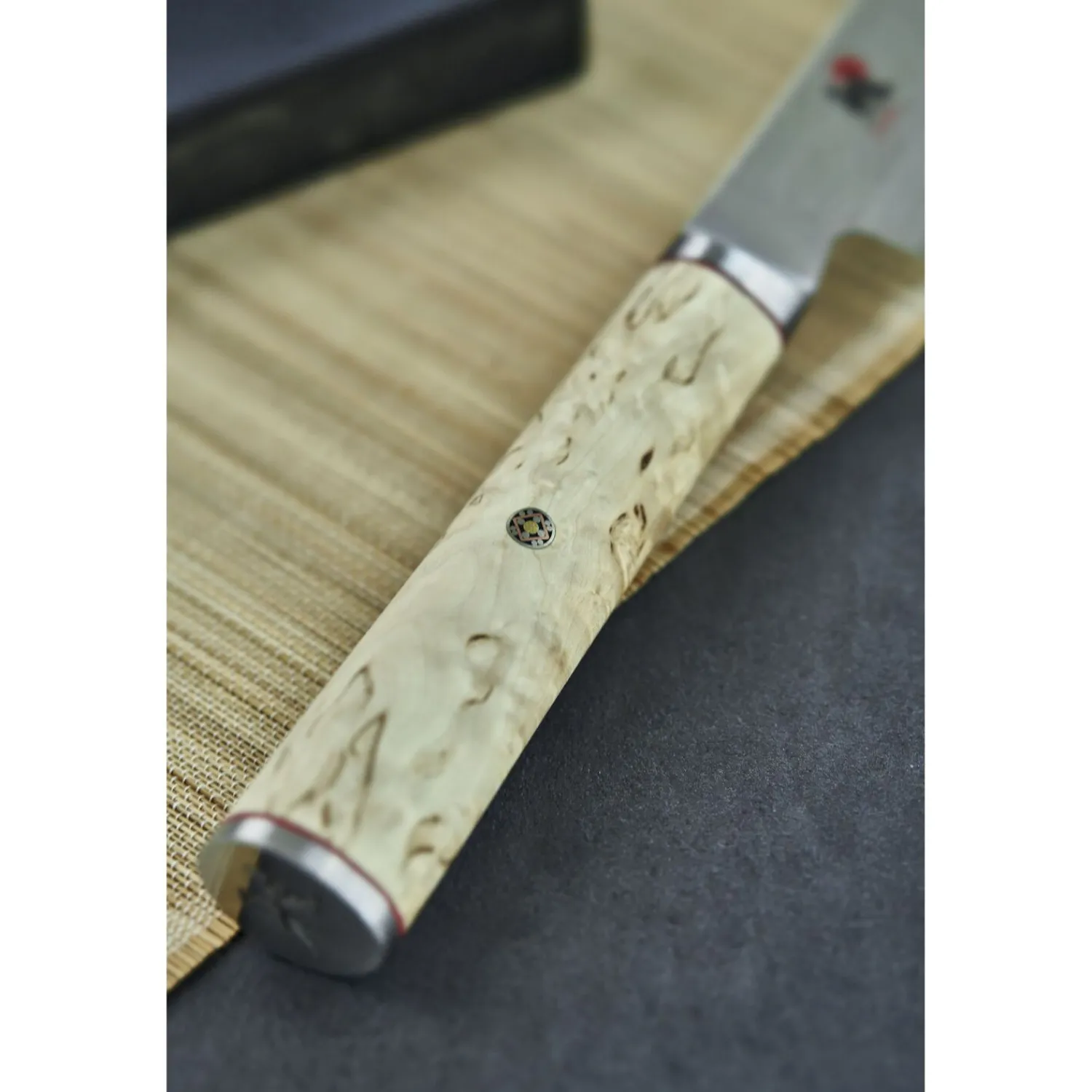 MIYABI Couteau à pain 23 cm, Brun, tranchant dentelé Sale