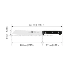 ZWILLING Couteau à pain 20 cm, tranchant dentelé