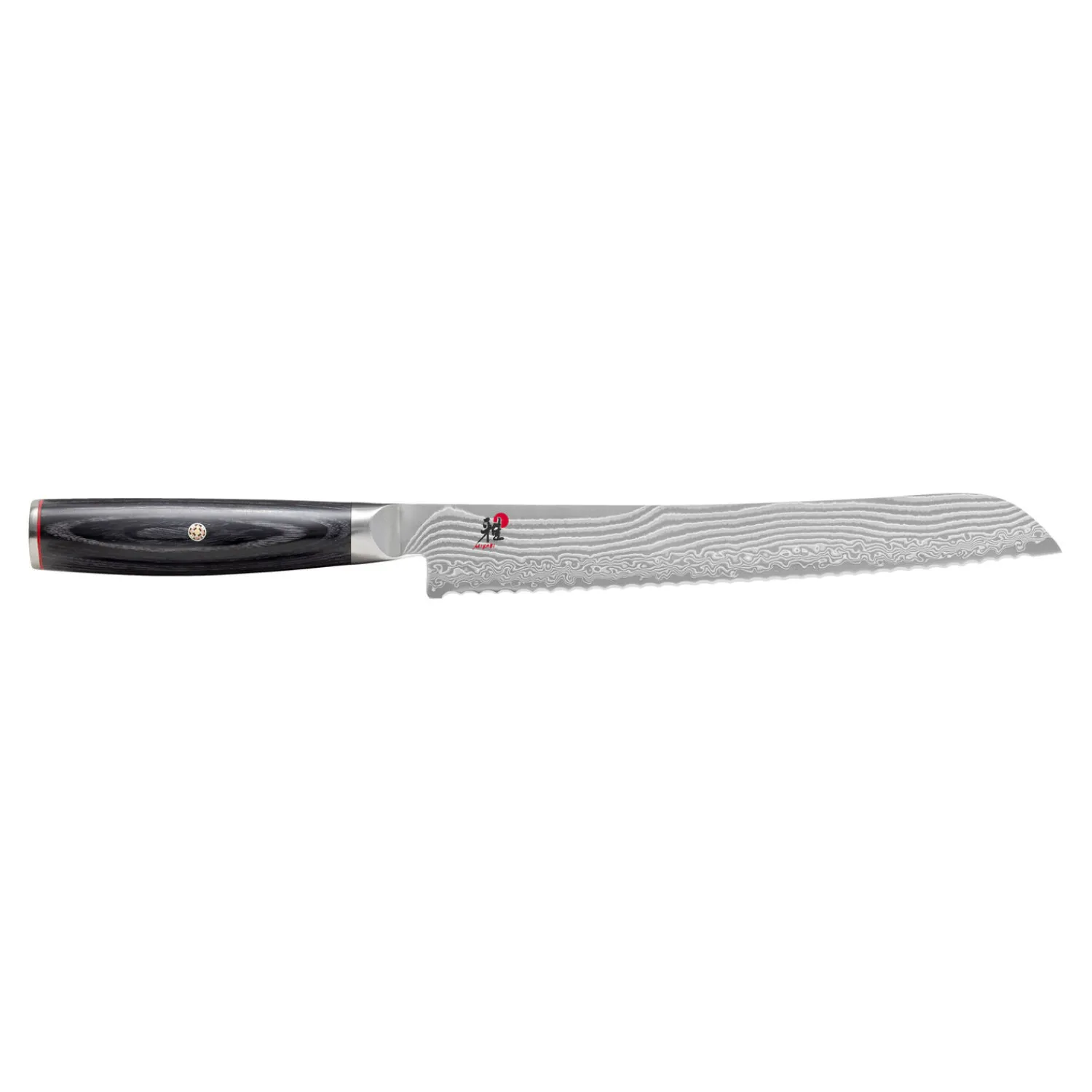 MIYABI Couteau à pain 24 cm, tranchant dentelé Best