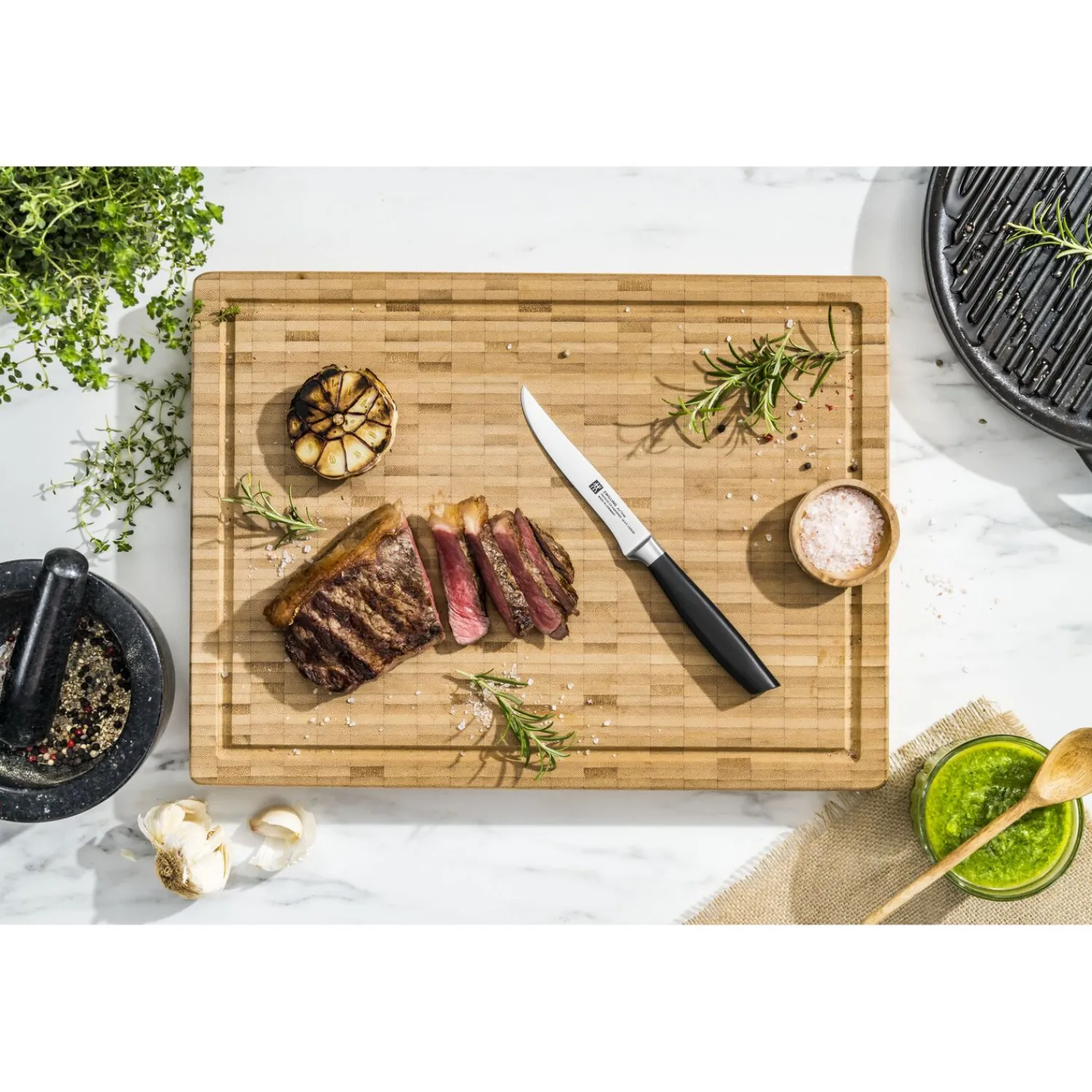 ZWILLING Couteau à steak 12 cm, Argent Sale