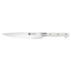 ZWILLING Couteau à trancher 20 cm, Blanc, Tranchant lisse Best