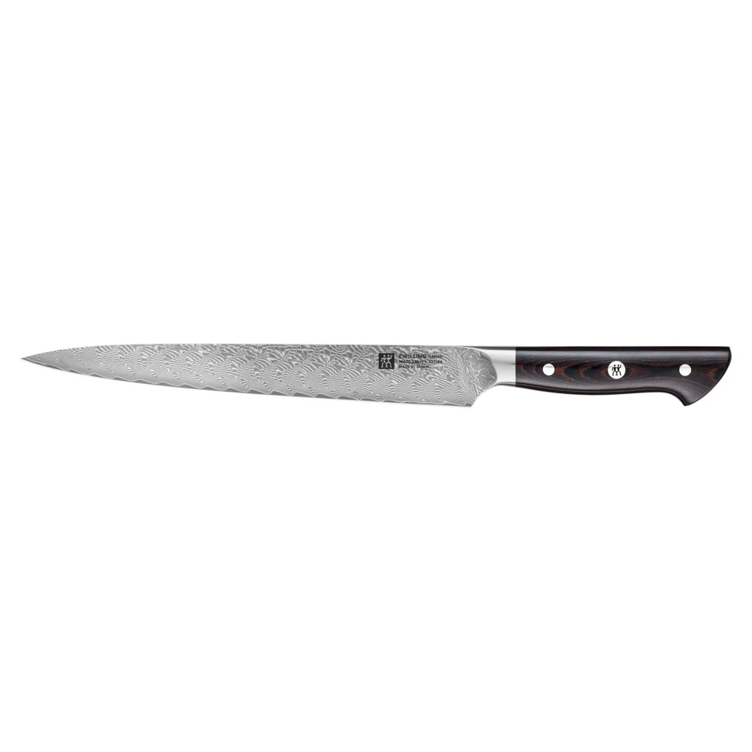 ZWILLING Couteau à trancher 23 cm, Brun, Tranchant lisse Hot