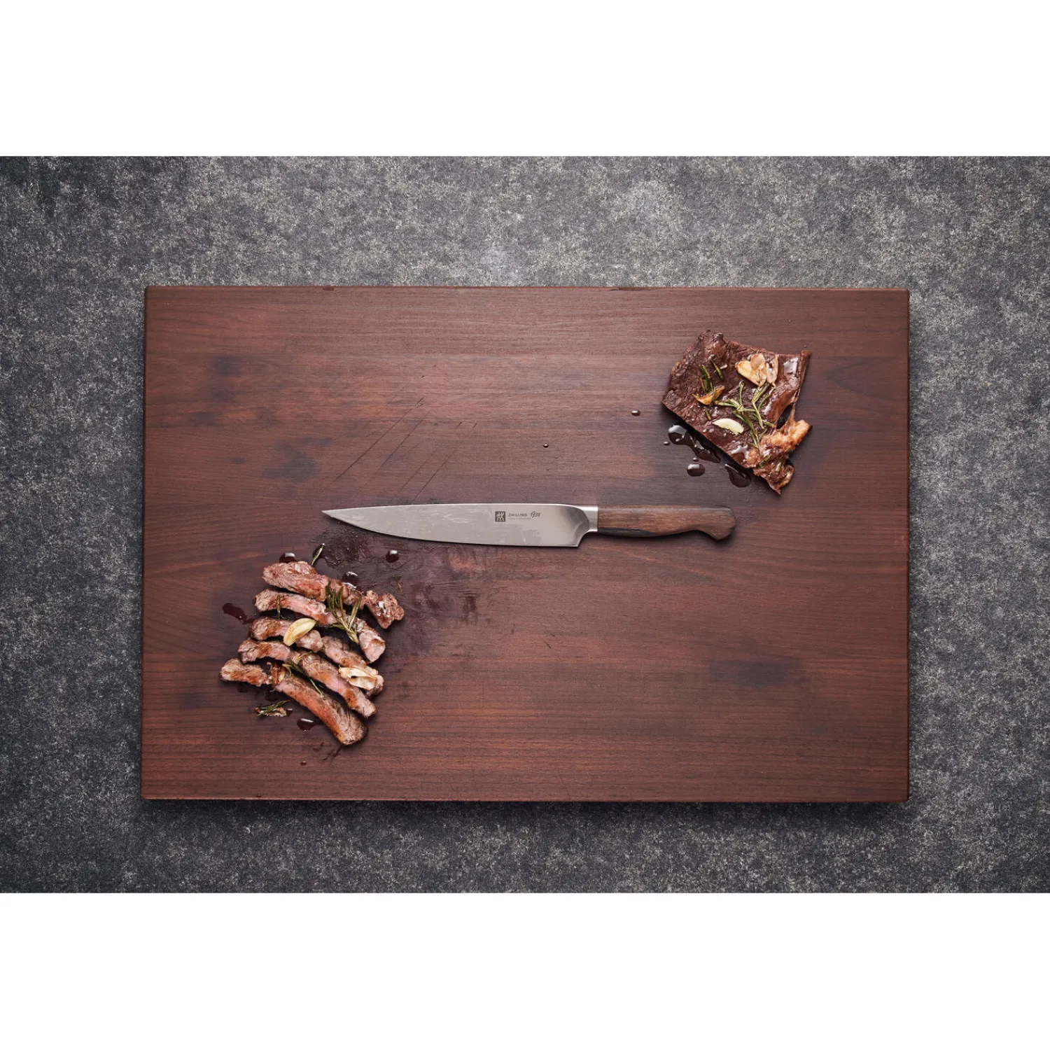ZWILLING Couteau à trancher 20 cm, Brun, Tranchant lisse Clearance