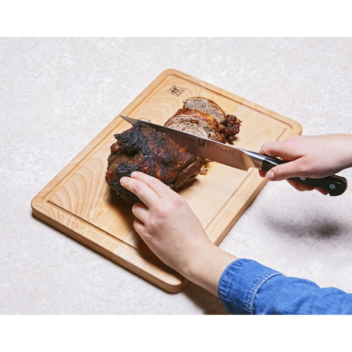 ZWILLING Couteau à trancher 20 cm, Tranchant lisse Clearance