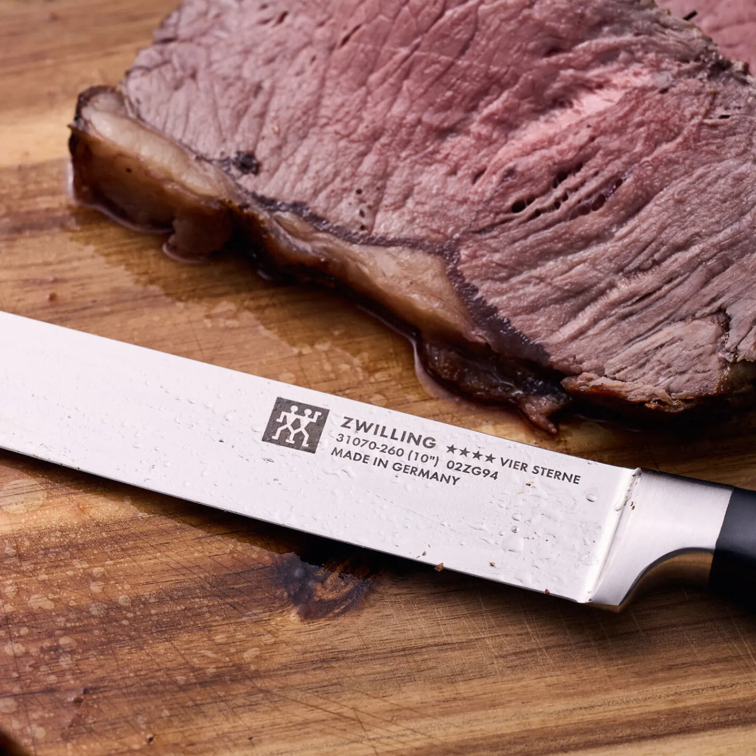 ZWILLING Couteau à trancher 26 cm, Tranchant lisse Best