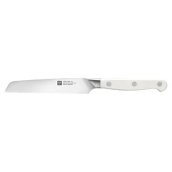 ZWILLING Couteau universel 13 cm, Blanc, tranchant dentelé Hot
