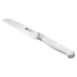 ZWILLING Couteau universel 13 cm, Blanc, tranchant dentelé Hot