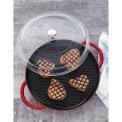 Staub Couvercle bombé 20 cm, Verre Sale