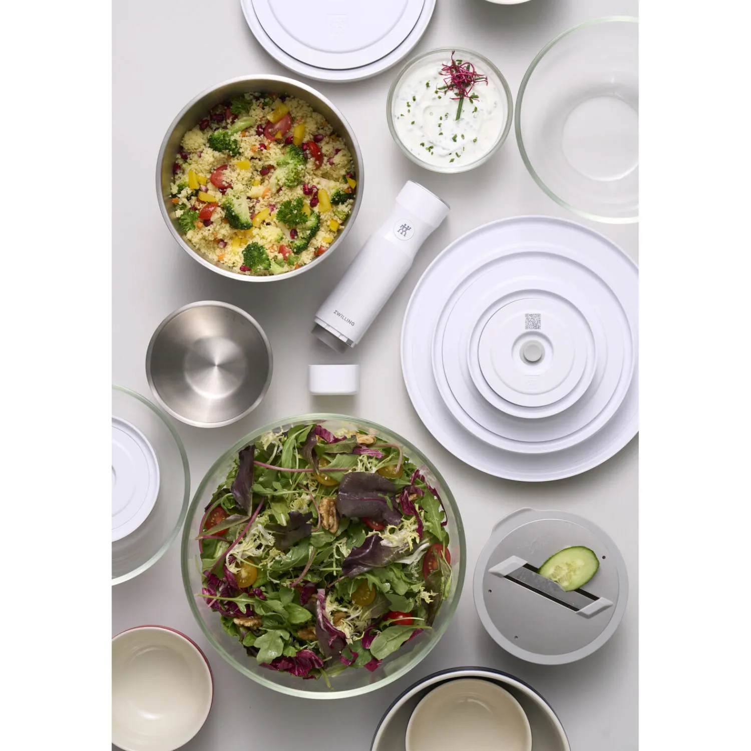 ZWILLING Couvercle de bol sous vide S / 12 cm, Blanc Online