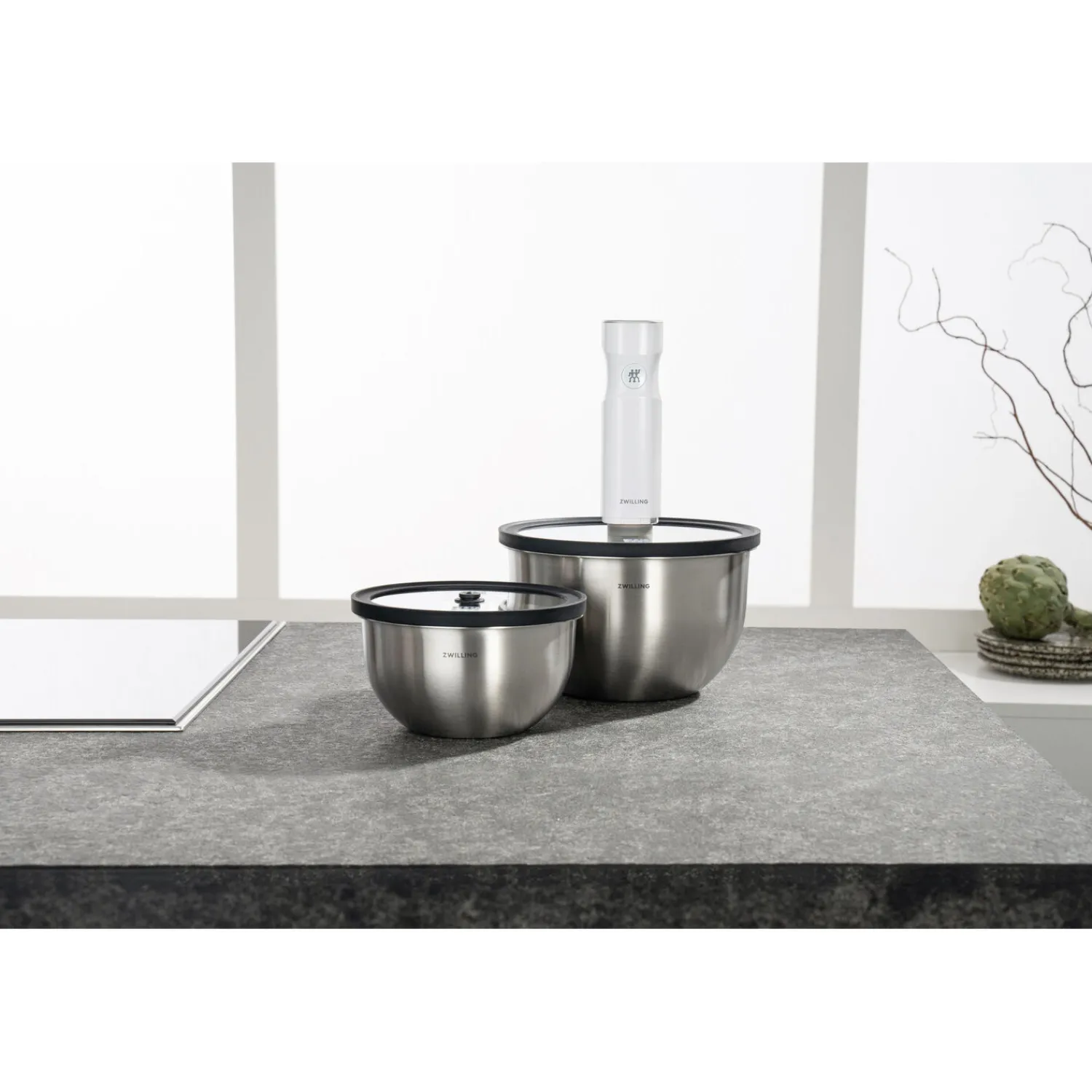ZWILLING Couvercle sous vide, Grey Line Hot