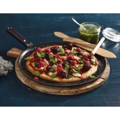 Staub Crêpière 30 cm, Fonte, Noir brillant Outlet