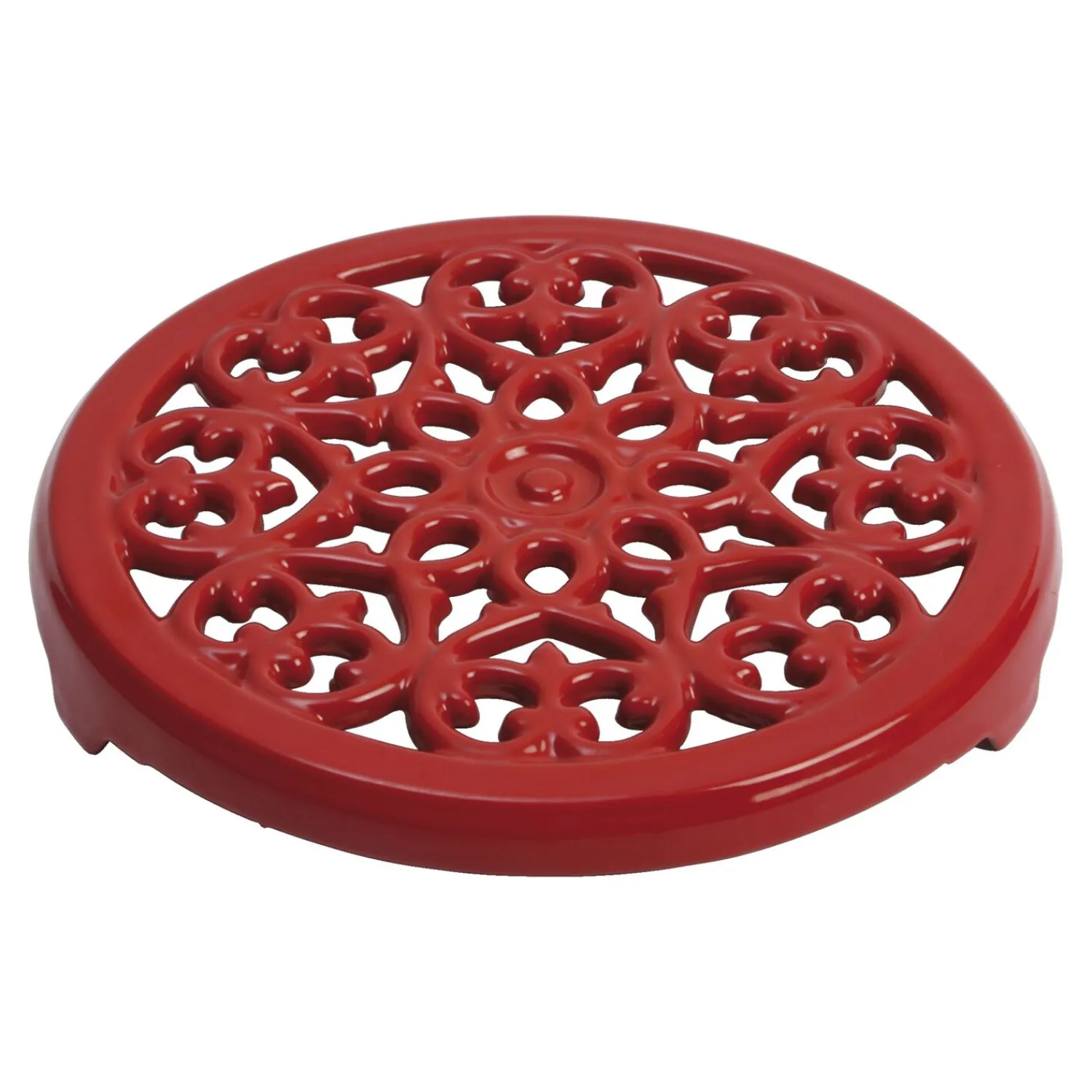 Staub Dessous de plat 23 cm, Rond(e), Fonte Cerise New