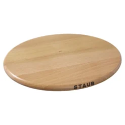 Staub Dessous de plat magnétique 29 cm, Ovale, Hêtre