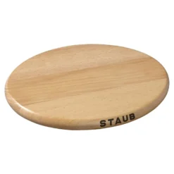 Staub Dessous de plat magnétique 21 cm, Ovale, Hêtre Sale