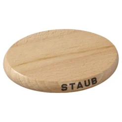 Staub Dessous de plat magnétique 15 cm, Ovale, Hêtre Discount