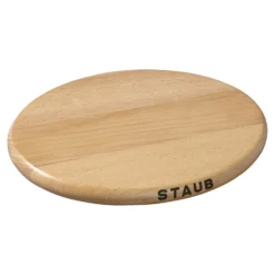 Staub Dessous de plat magnétique 15 cm, Ovale, Hêtre Discount