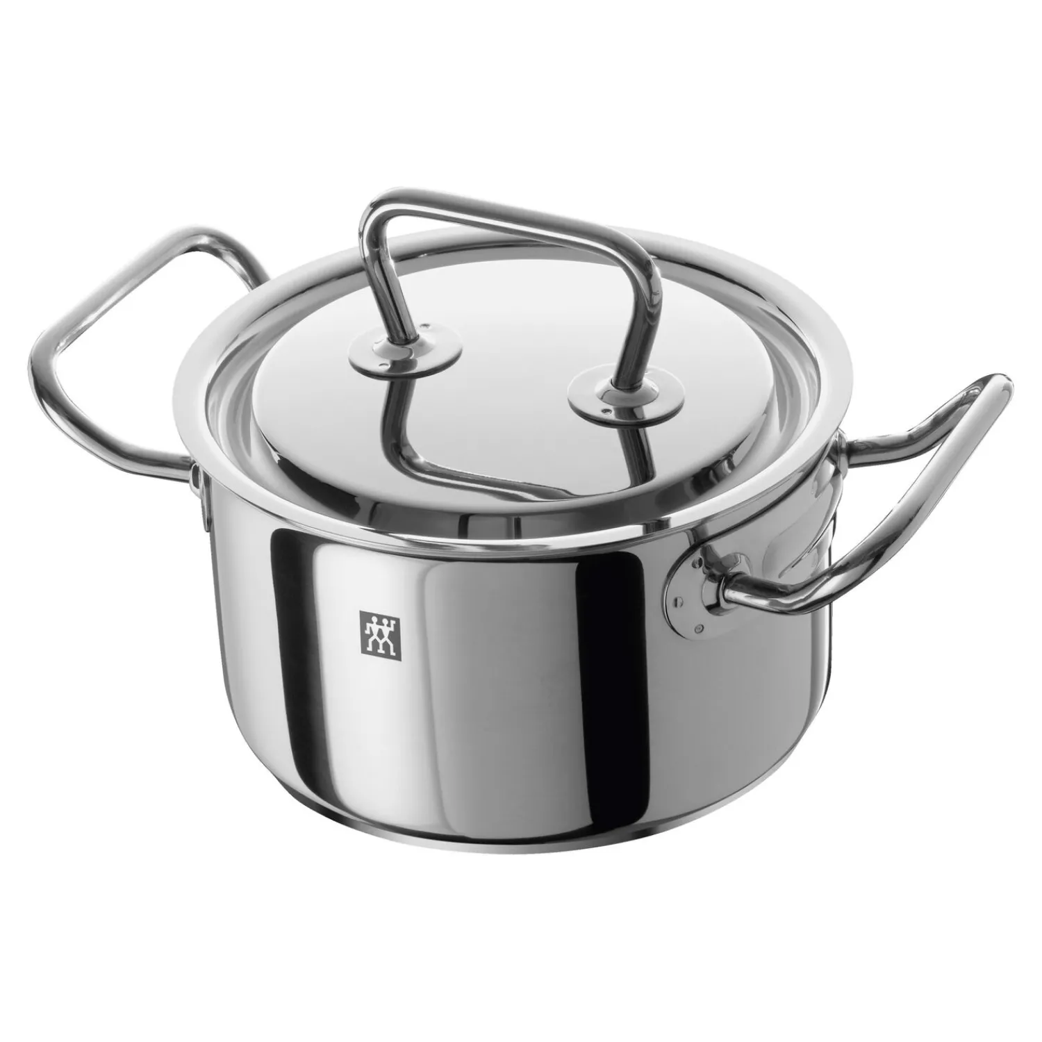 ZWILLING Ensemble de casseroles, 4-pcs. /16/20/24 cm, argent, Acier Inoxydable Outlet