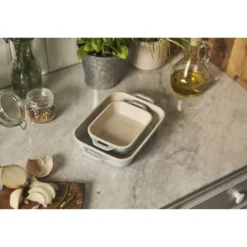 Staub Ensemble de plats à four 2-pcs Bleu clair Sale